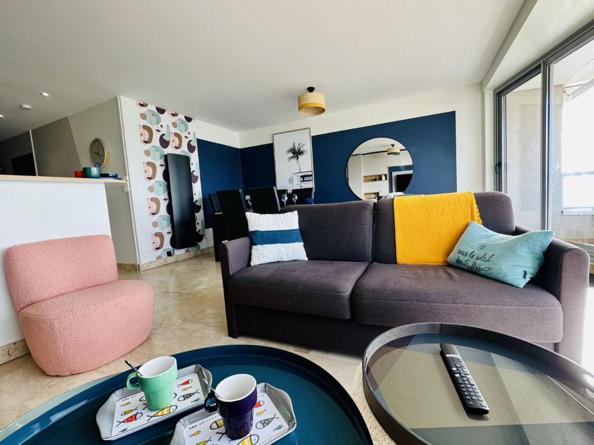 Appartement Renove A Neuf Avec Vue Imprenable Sur La Baie Des Sables D Olonne 6 Pers Les Sables-dʼOlonne Kültér fotó